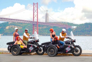 Lisbonne : visite historique en moto et side-car 1H