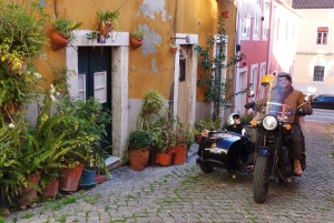 Lisbonne : visite historique en moto et side-car 1H