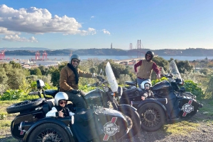 Lisbonne : visite historique en moto et side-car 1H
