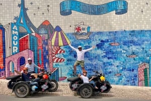 Lisbonne : visite historique en moto et side-car 1H
