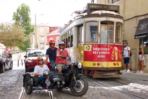 Lisbonne : visite historique en moto et side-car 1H