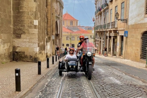 Lisbonne : visite historique en moto et side-car 1H