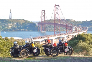 Lisbonne : visite historique en moto et side-car 1H