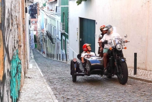 Lisbonne : visite historique en moto et side-car 1H