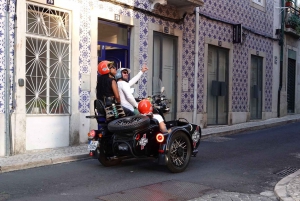 Lisbonne : visite historique en moto et side-car 1H