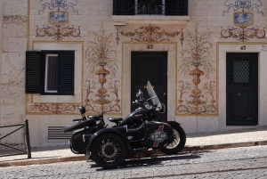 Lisbonne : visite historique en moto et side-car 1H