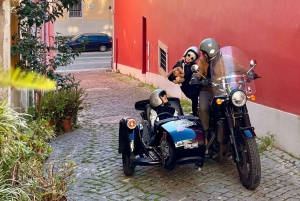 Lisbonne : visite historique en moto et side-car 1H
