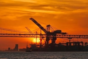 Lisbona: tour privato in barca a vela sul Tago al tramonto