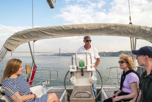 Lisbon: Private Sunset Cruise on the Tagus River with Drink