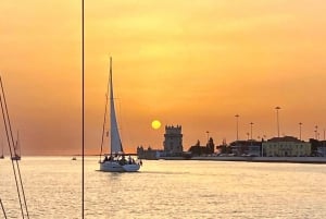 Lisbon: Private Tagus River Sunset Cruise on a Luxury Boat