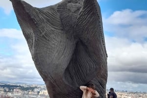 Lissabon: Privé Tuk Tuk Tour Christus de Koning & Brug van Abril