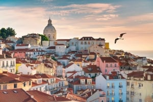 Lisbonne : visite guidée privée en tuk-tuk avec prise en charge à l'hôtel