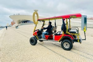 Lisbonne : visite guidée privée en tuk-tuk avec prise en charge à l'hôtel