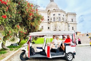 Lisbonne : visite guidée privée en tuk-tuk avec prise en charge à l'hôtel