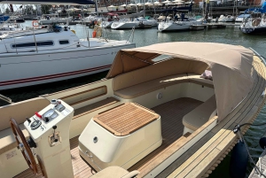 Cruzeiro exclusivo ao pôr do sol em Lisboa – pizza e open bar