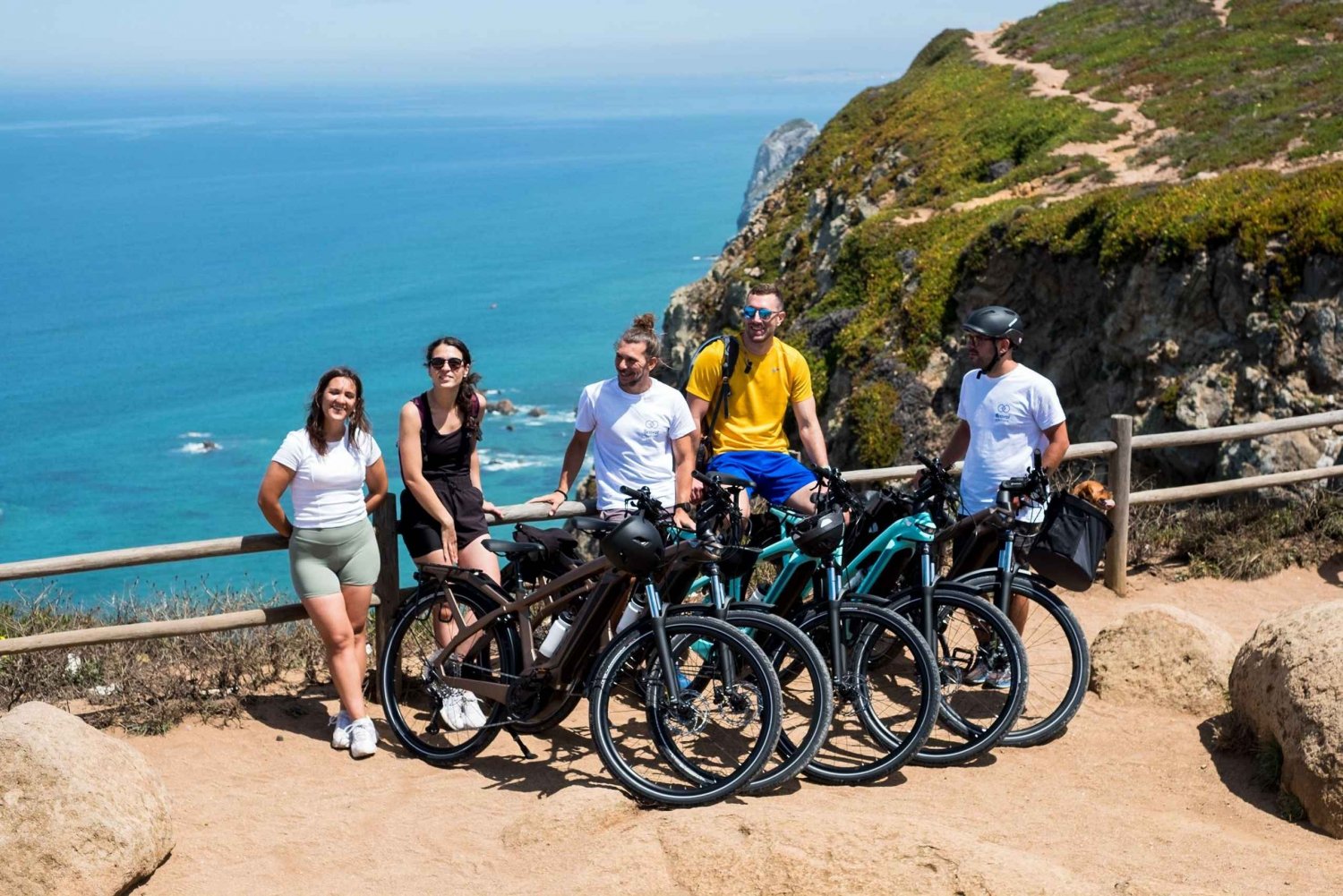 Lisbona: Sintra, Cascais, Cabo da Roca in bicicletta elettrica + trasferimento