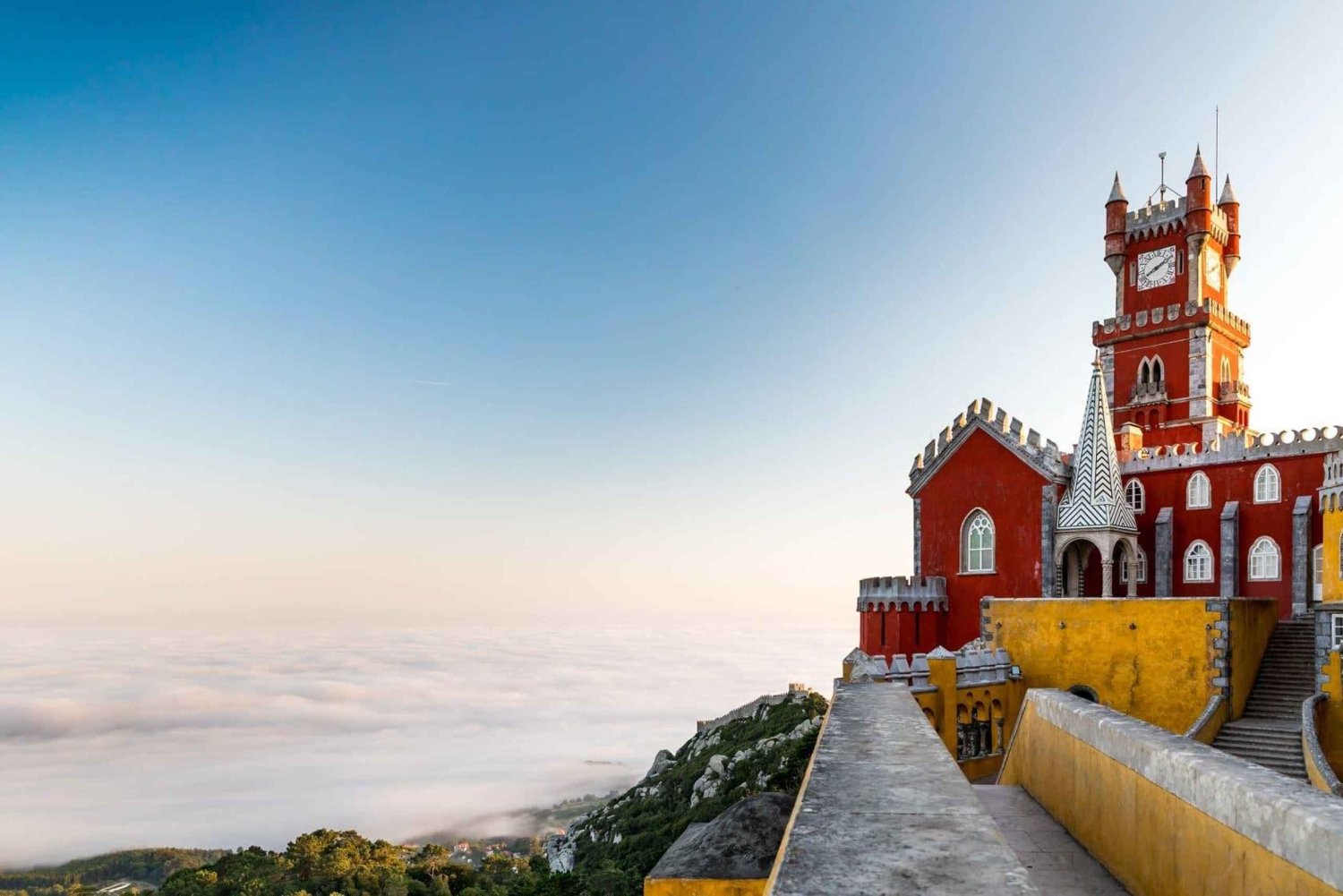 Lisboa: excursão de meio dia a Sintra com Palácio da Pena e Regaleira