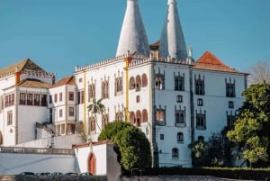 Lisboa: Halvdagsutflukt til Sintra med Pena-palasset og Regaleira