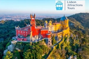 Lissabon: Sintra, Pena, maurien linna, Regaleira ja Cascais
