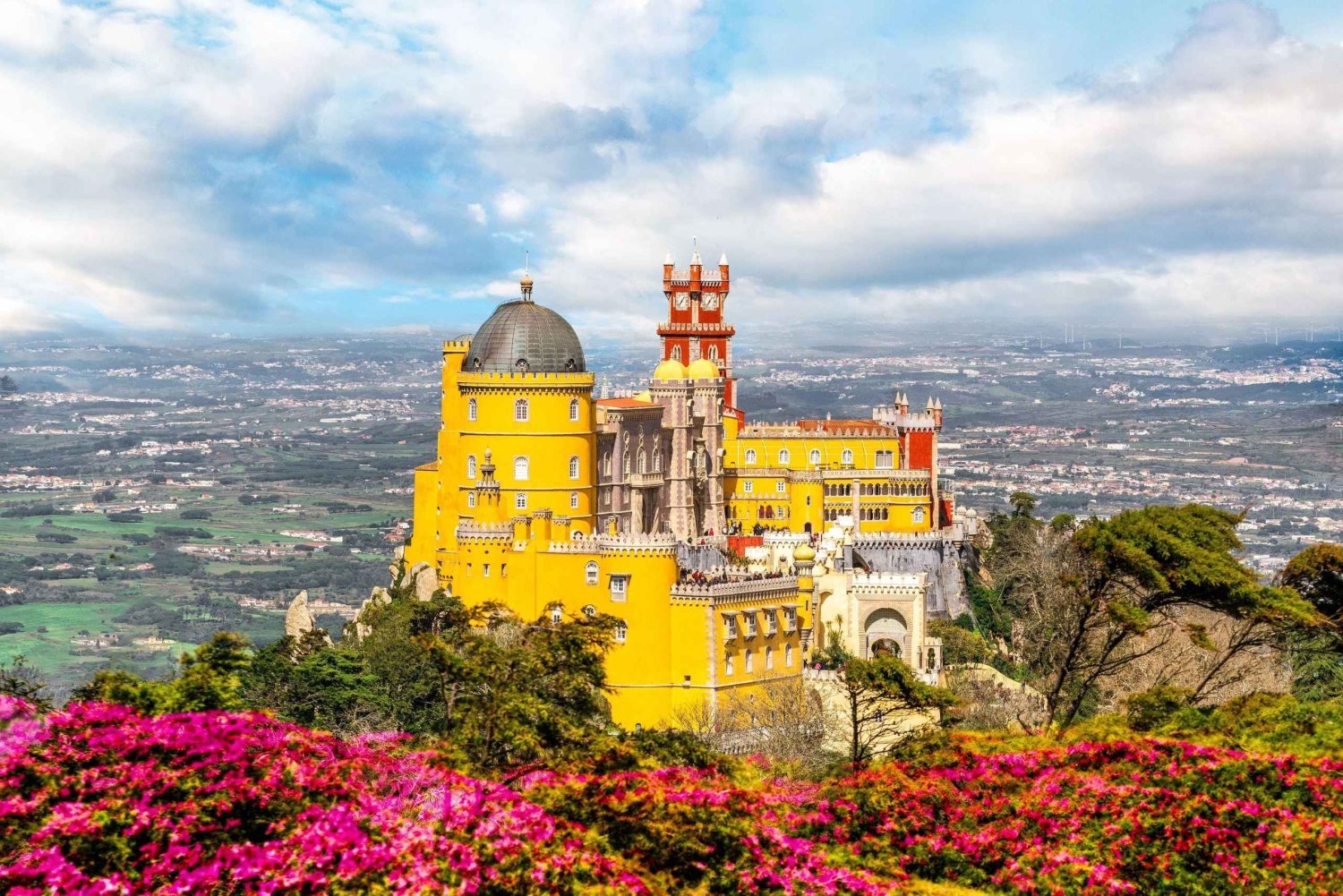 Lisboa: Sintra, Palacio de Pena, tour por Belém + crucero al atardecer