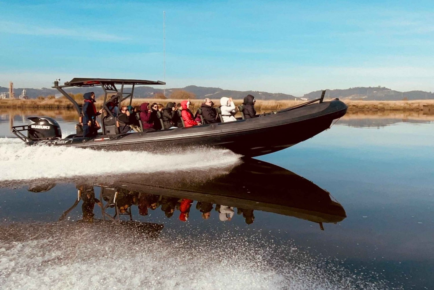 Lisbon Speed Boat Monuments Tour Sunset