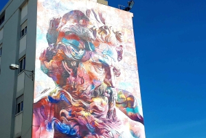 Passeggiata per gli amanti dell'arte di strada a Lisbona