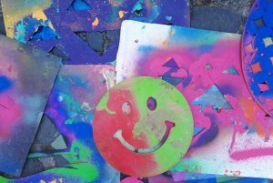 Passeggiata per gli amanti dell'arte di strada a Lisbona