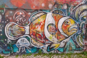 Passeggiata per gli amanti dell'arte di strada a Lisbona