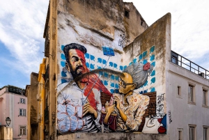 Passeggiata per gli amanti dell'arte di strada a Lisbona