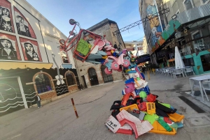 Passeggiata per gli amanti dell'arte di strada a Lisbona