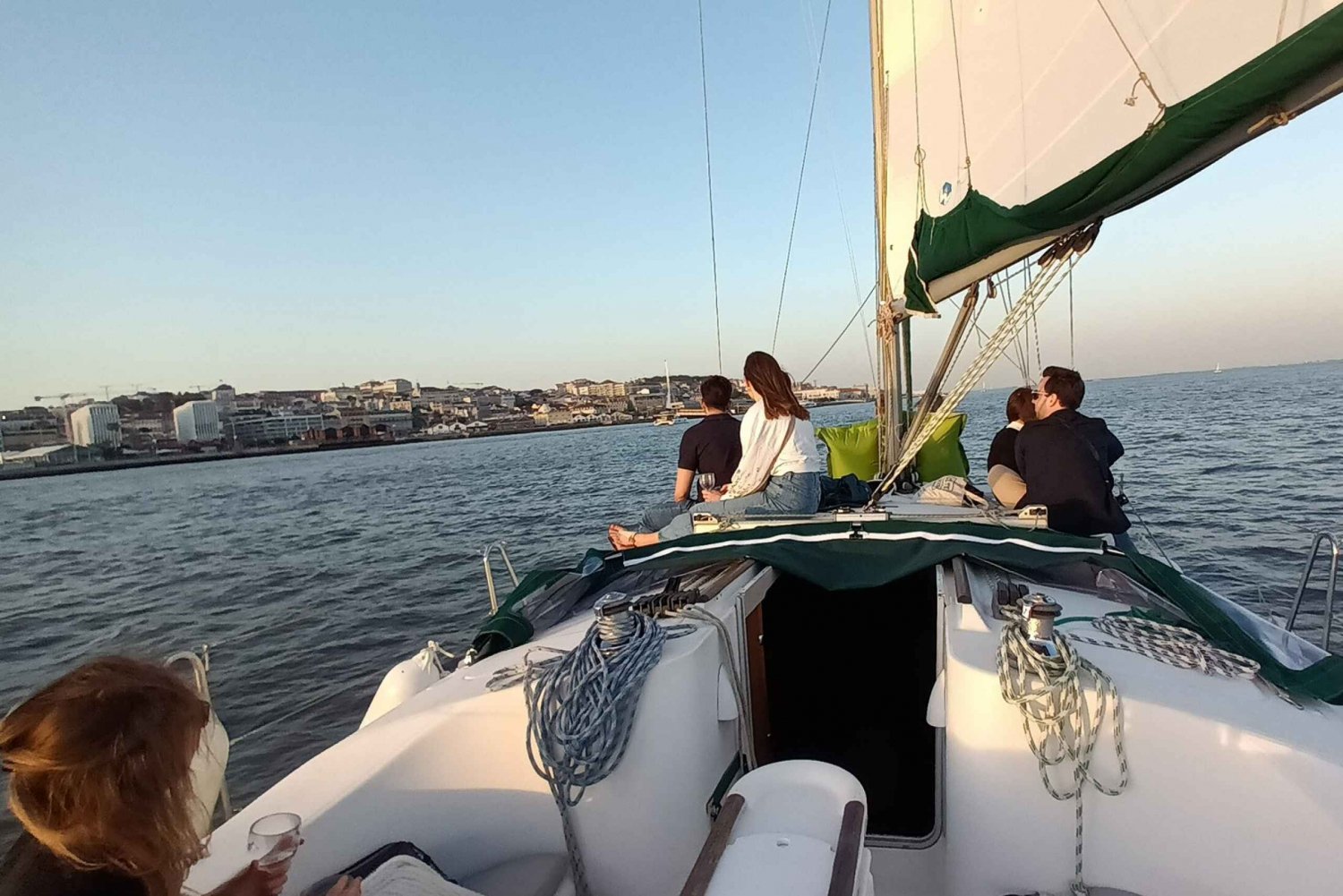 Lisbon: Sunset Cruise on The Tagus River with Welcome Drink