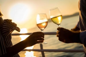 Lisbon: Sunset Sailing Boat Cruise with Wine