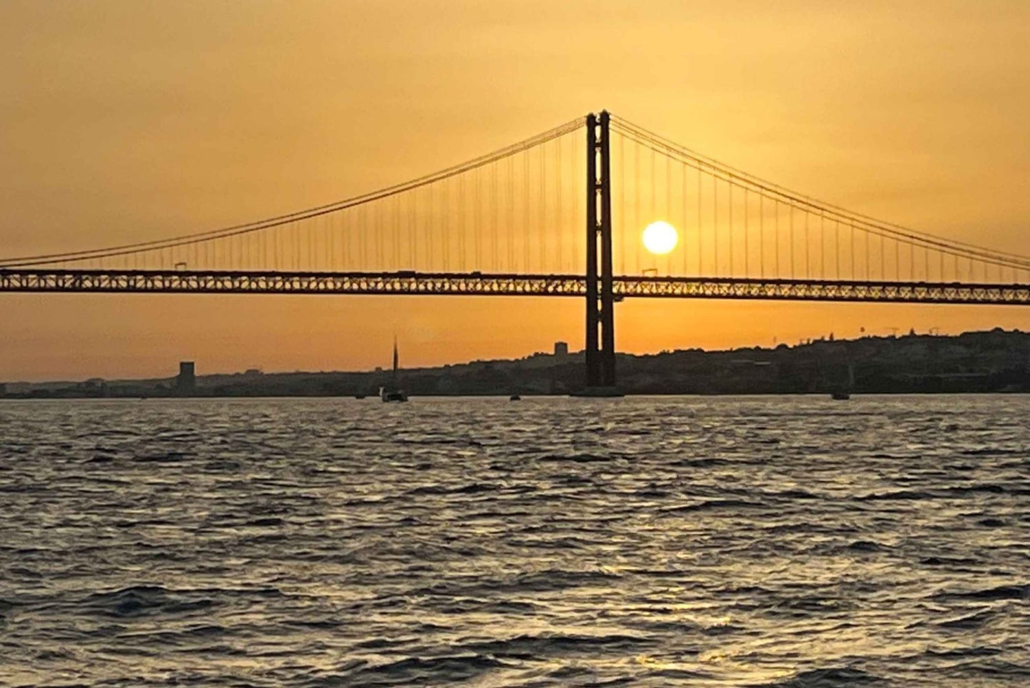 リスボン サンセット センセーション 2 時間クルーズ