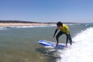 Lisboa: Aula de Surf na Praia da Costa de Caparica