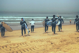 Lisboa: Aula de Surf na Praia da Costa de Caparica