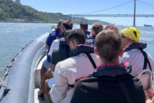 Lisboa: Hurtigbåt-eventyr på Tejo-elven med marint dyreliv