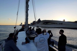 Lisbon: Tagus River Sunset Cruise in a Traditional Vessel