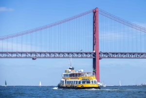 Lissabon: Tagusfloden - kryssning med gul båt