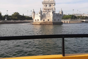 Lissabon: Tagusfloden - kryssning med gul båt