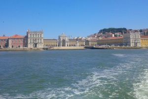Lissabon: Tagusfloden - kryssning med gul båt
