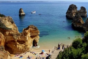 lisbon: algarve, benagil cave, portimao, Lagos private tour.