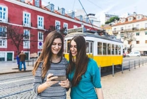 Lissabon: Tram 28 toegangsbewijs & audiogids met 24-uurspas