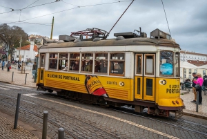 Lissabon: Tram 28 toegangsbewijs & audiogids met 24-uurspas