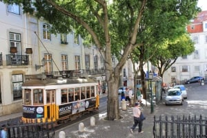 Lissabon: Tram 28 toegangsbewijs & audiogids met 24-uurspas