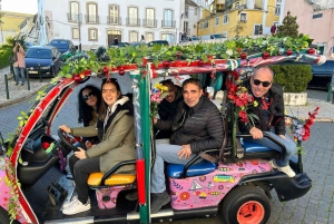 Lisbon: tuk-tuk tour with free hotel pickup