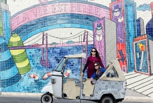 Lisboa: Tuk Tuk con servicio de recogida del hotel y lo mejor de la ciudad vieja