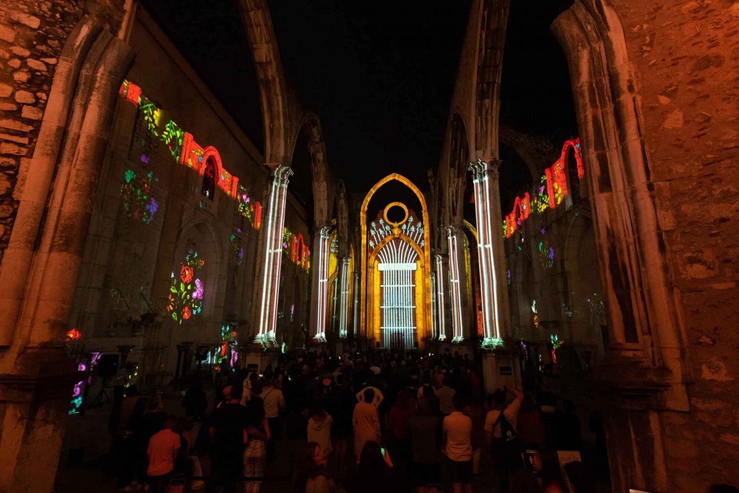 Lisbon Under Stars at Carmo Convent