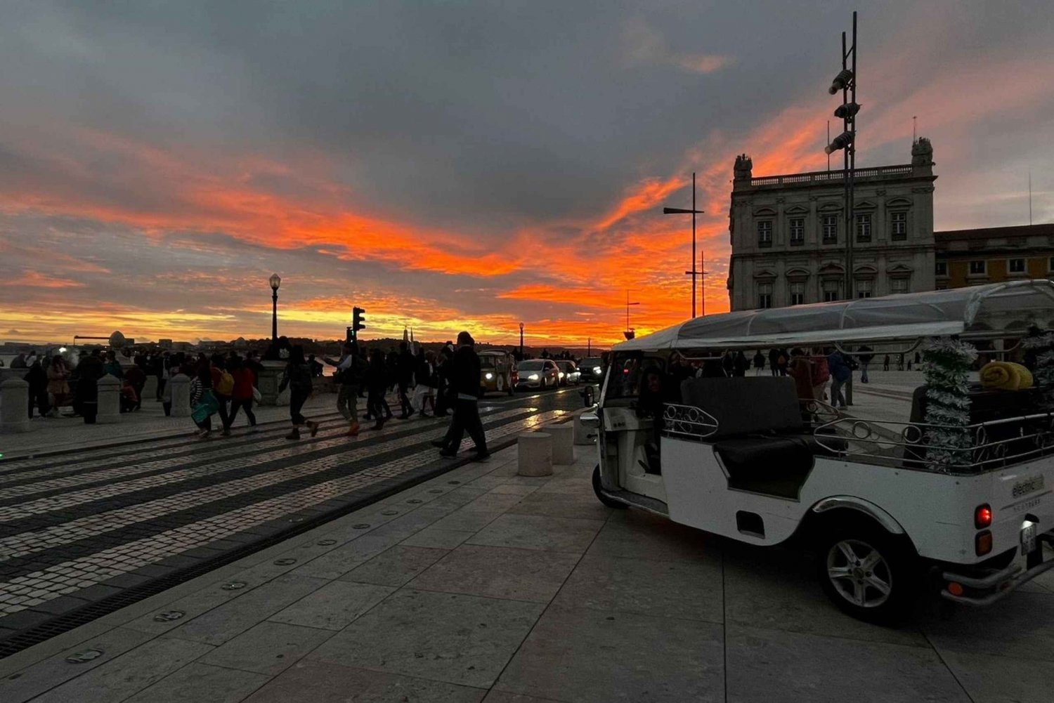 Travel to the Medieval part of Lisbon by Tuk Tuk