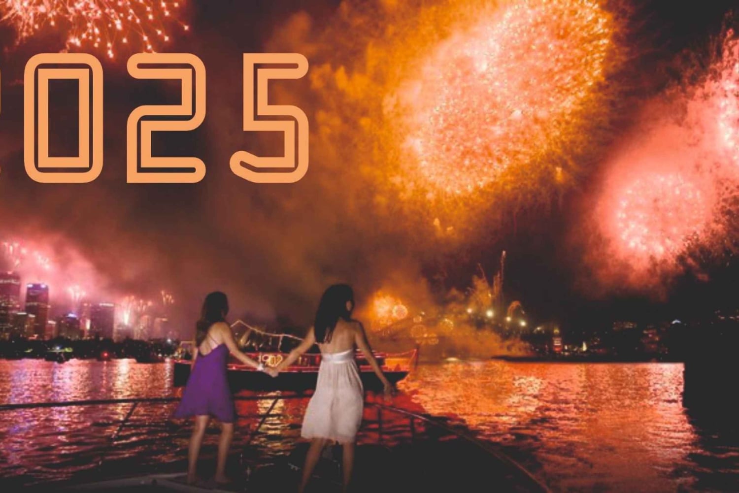 New Year's Eve on a VIP Catamaran in Lisbon with Fireworks