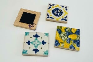 Mal din flise, og skab dit unikke værk i et kunstgalleri i Lissabon